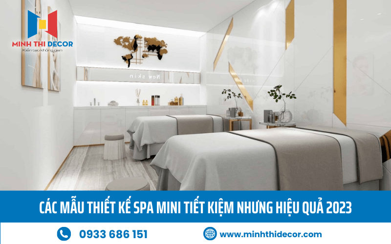 thiết kế spa mini