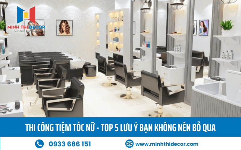 thiết kế salon tóc