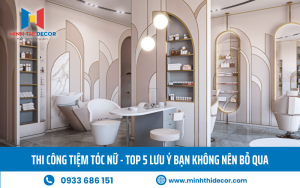 thiết kế salon tóc