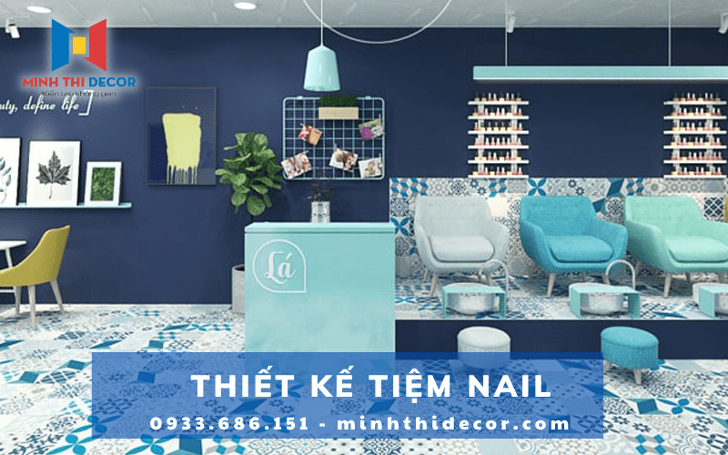 thiết kế tiệm nail