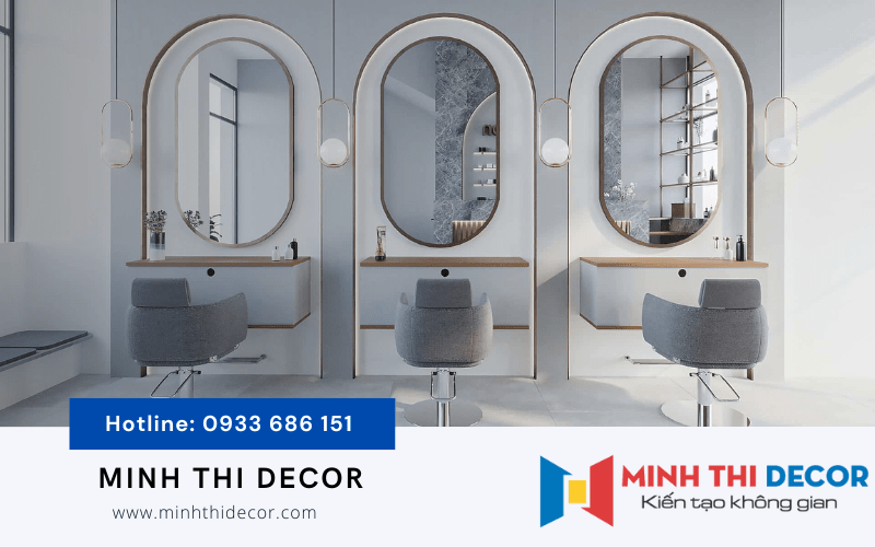thiết kế salon tóc