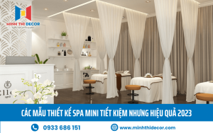 thiết kế spa mini