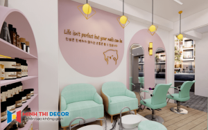 thiết kế tiệm nail