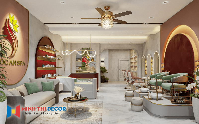 thi công nội thất spa