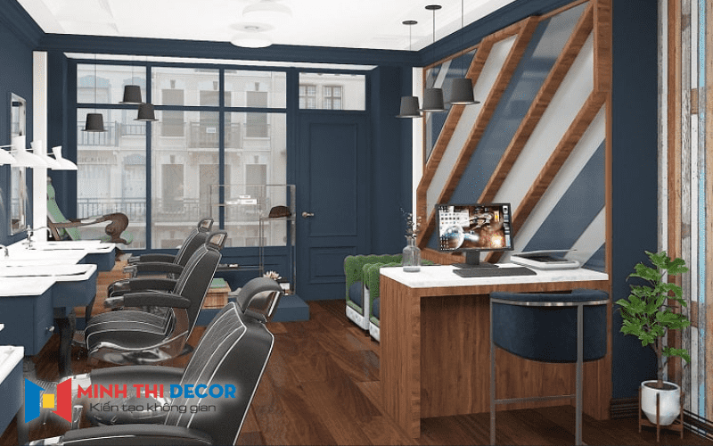 thiết kế barbershop