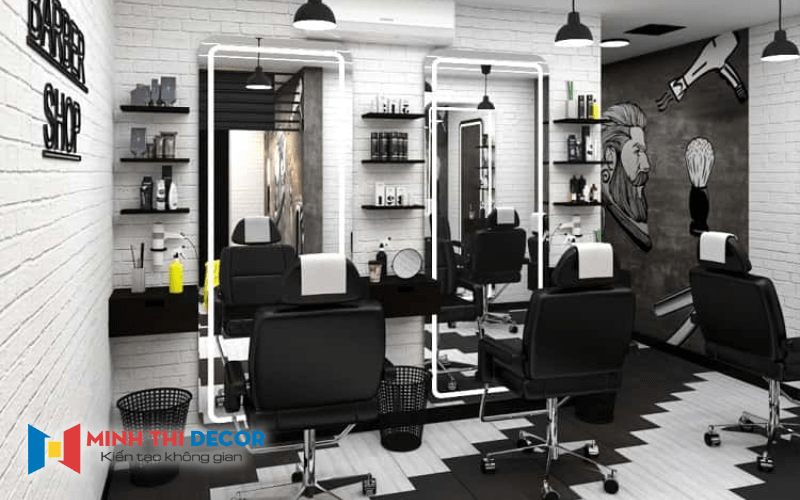 thiết kế barbershop