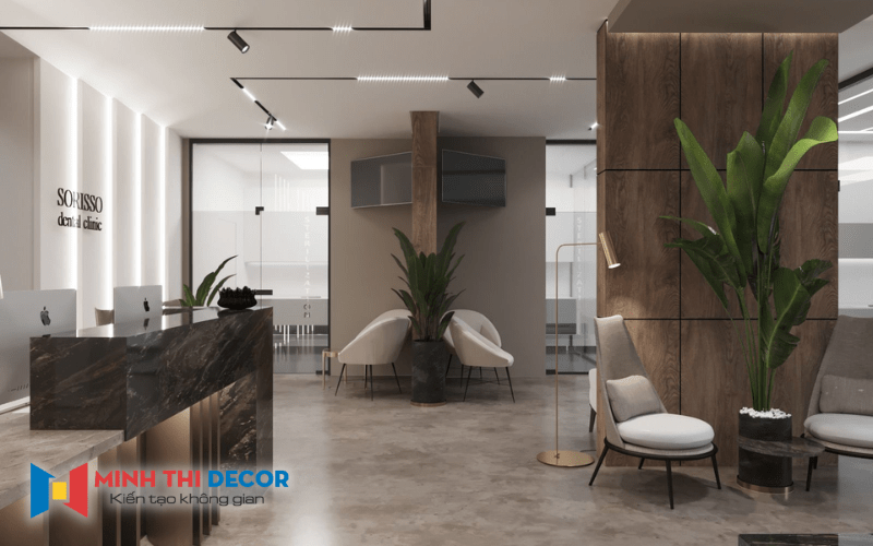nội thất phòng khám nha khoa