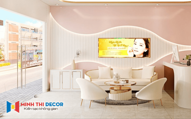 thiết kế nội thất spa