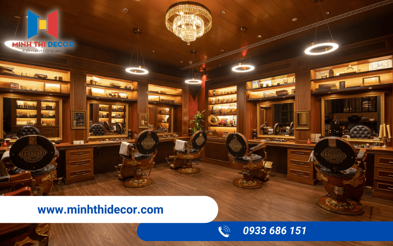 thiết kế tiệm barber
