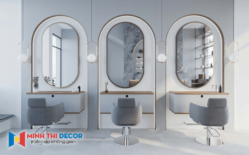 thiết kế salon tóc