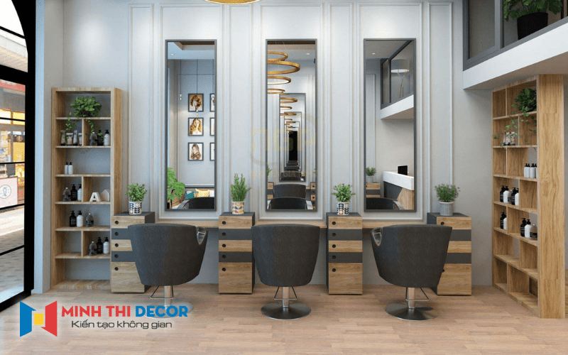 thiết kế salon tóc