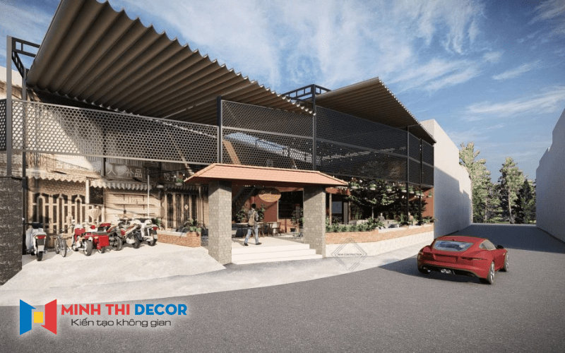 thiết kế quán cà phê