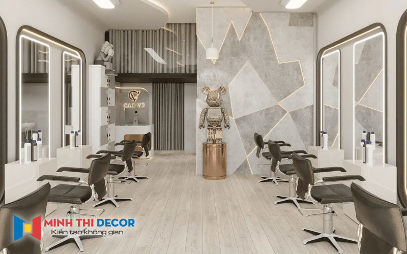 thiết kế salon tóc