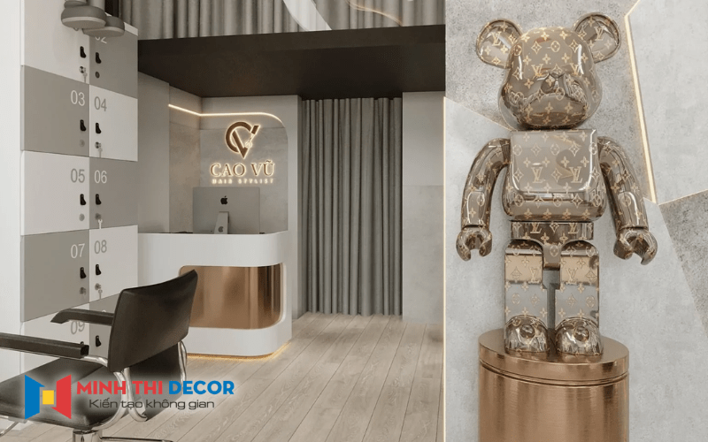 thiết kế salon tóc