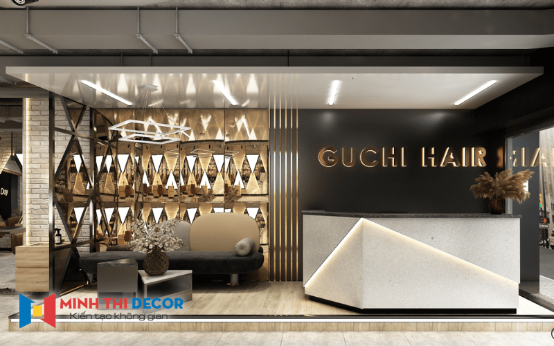 thiết kế salon tóc