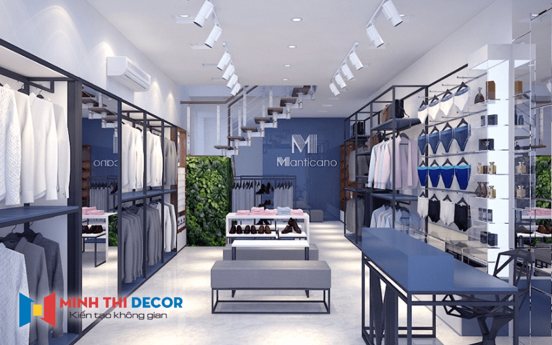 thiết kế shop quần áo