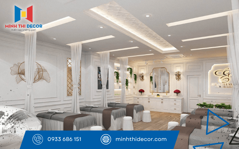thiết kế spa tân cổ điển