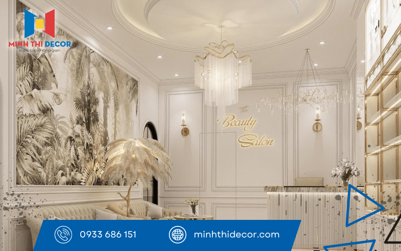 thiết kế spa tân cổ điển