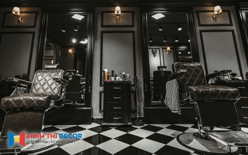 barbershop phong cách châu âu