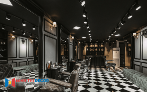 barbershop phong cách châu âu