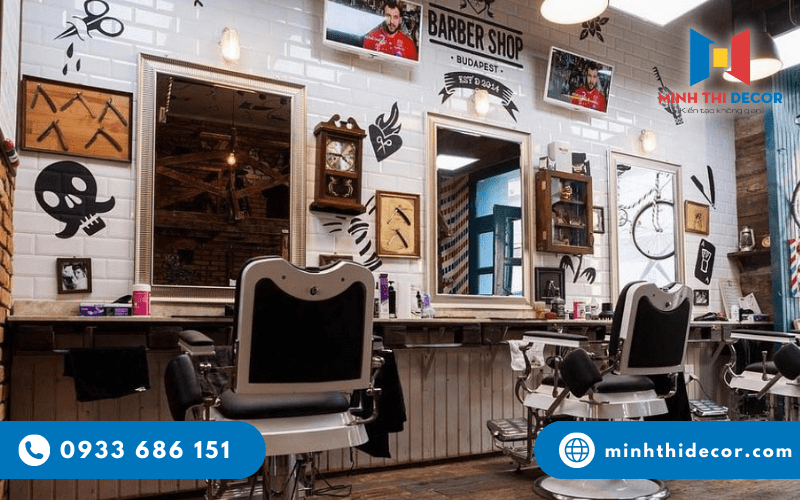 mẫu thiết kế barbershop