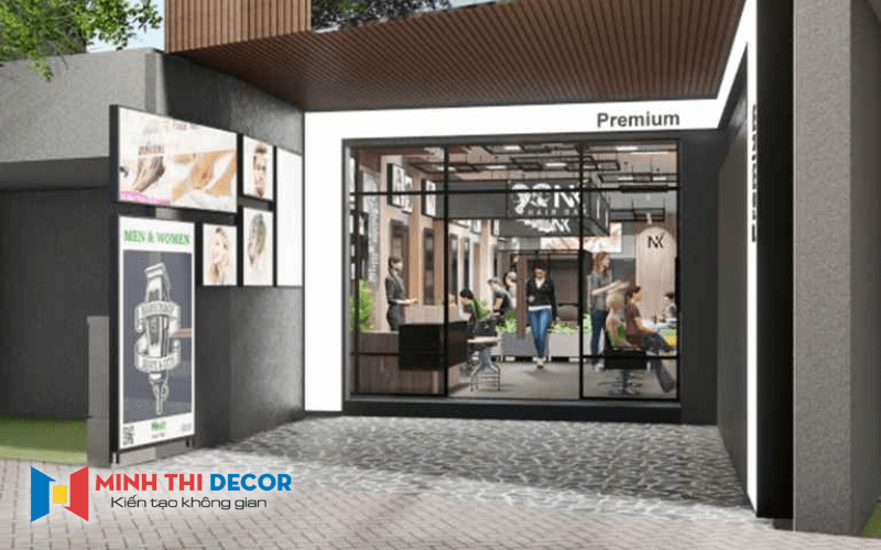 nội thất salon tóc