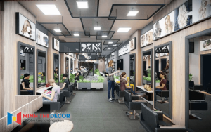nội thất salon tóc
