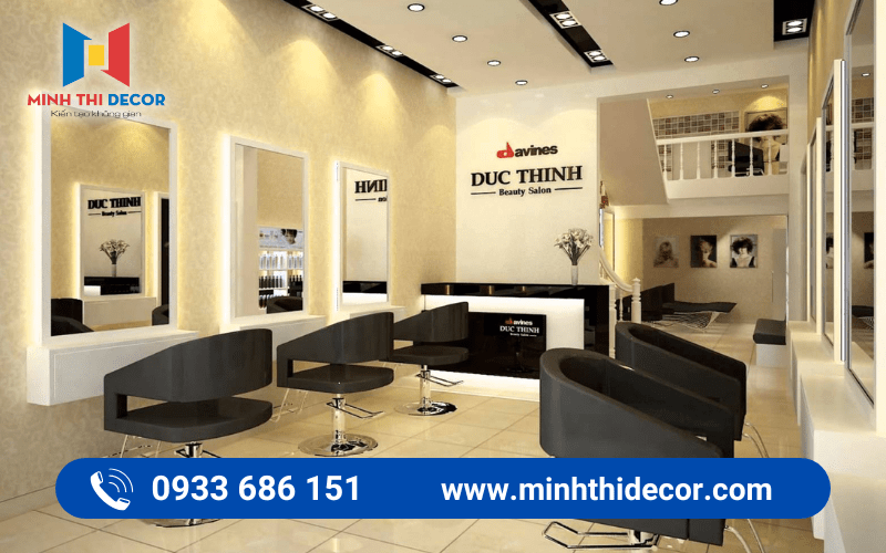 thiết kế salon tóc