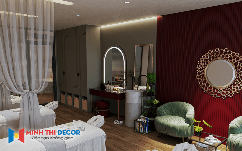 nội thất spa hiện đại