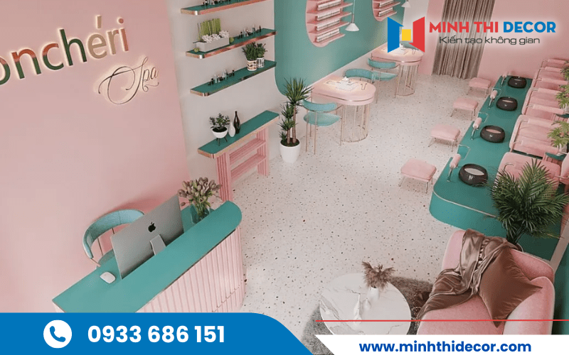 setup tiệm nail