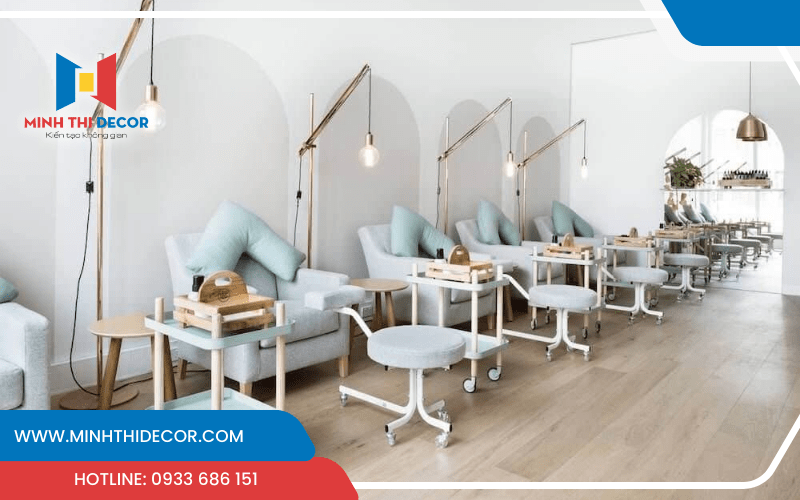 decor tiệm nail