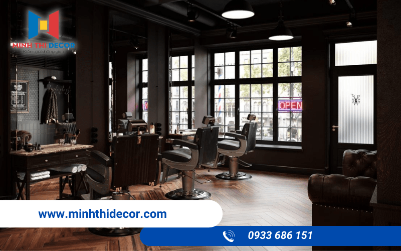 thiết kế barbershop