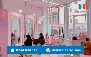 trang trí tiệm tóc nữ