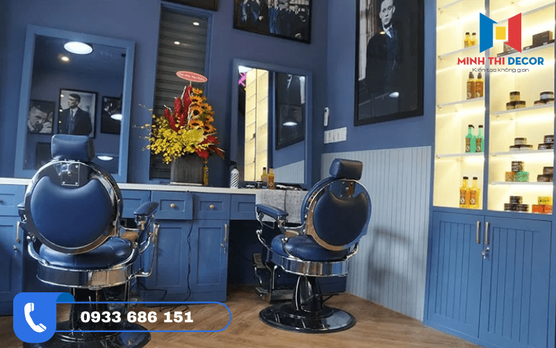 nội thất barbershop