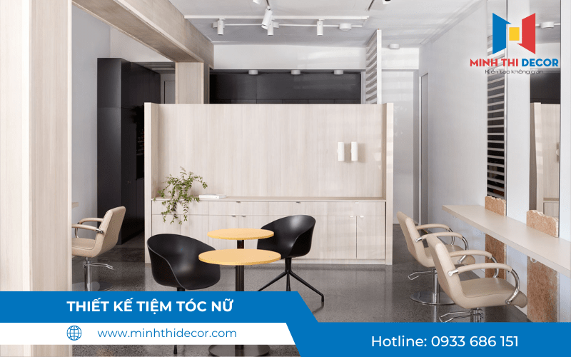 thiết kế salon tóc