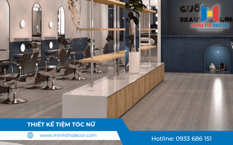 thiết kế salon tóc
