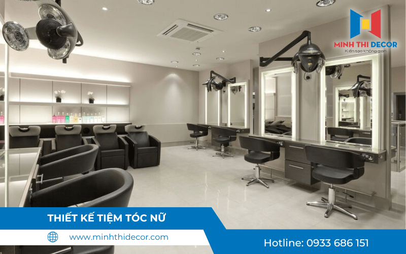 thiết kế salon tóc