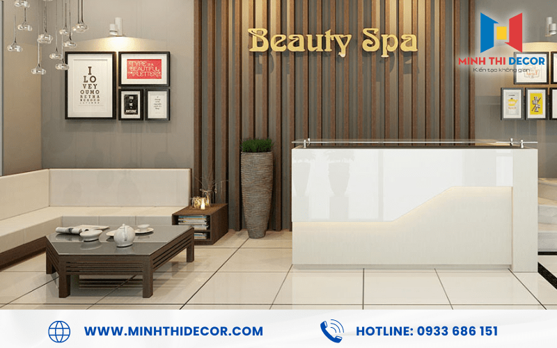 thiết kế spa