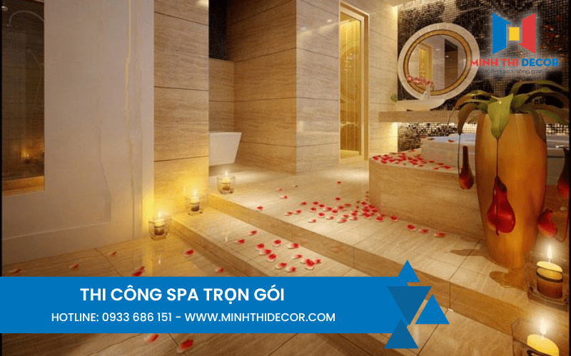 thi công spa