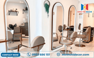 nội thất salon tóc nữ
