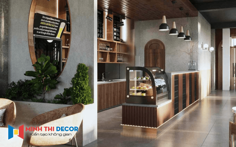 thiết kế quán cà phê